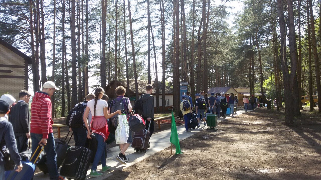 Лагерь 'Буревестник' начал работу Лагерь 'Буревестник' начал работу