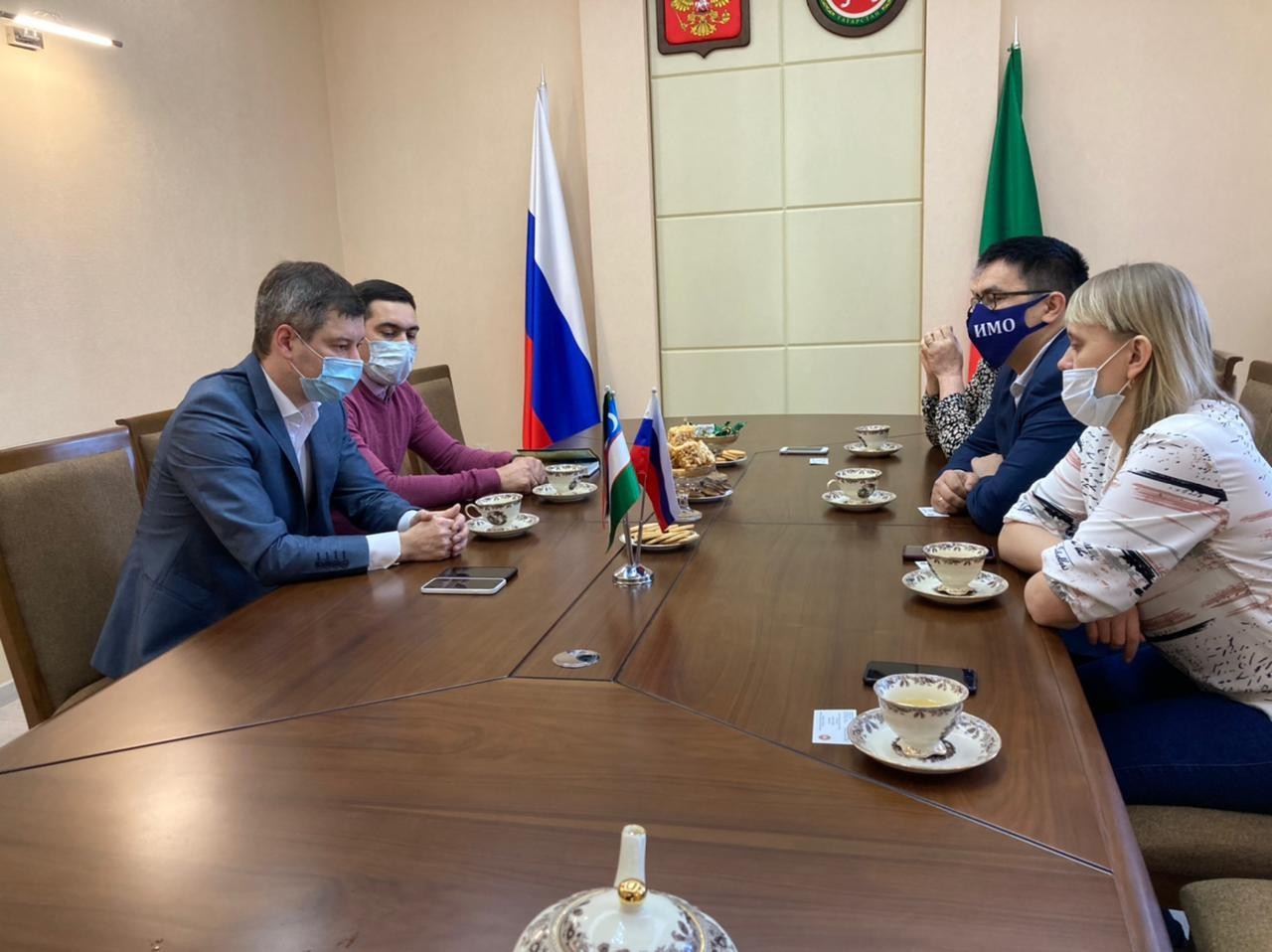 Встреча с представителем Республики Татарстан в Республике Узбекистан Ахтареевым Айдаром Азатовичем Встреча с представителем Республики Татарстан в Республике Узбекистан Ахтареевым Айдаром Азатовичем