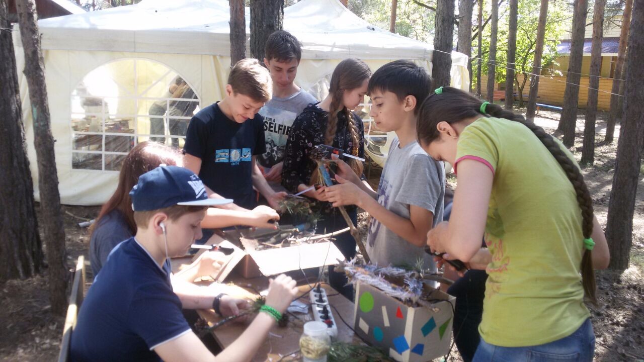 Лагерь 'Буревестник' продолжает работу Лагерь 'Буревестник' продолжает работу