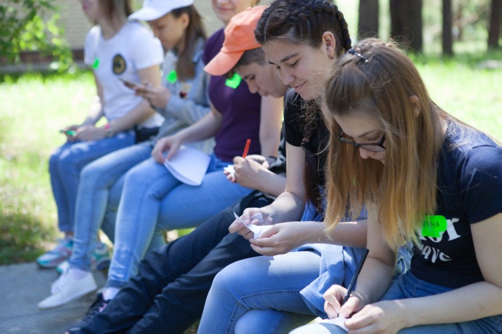 Students, the Ministry of Education and Science of the Republic of Tatarstan scholarship holders have a profile shift in the camp 