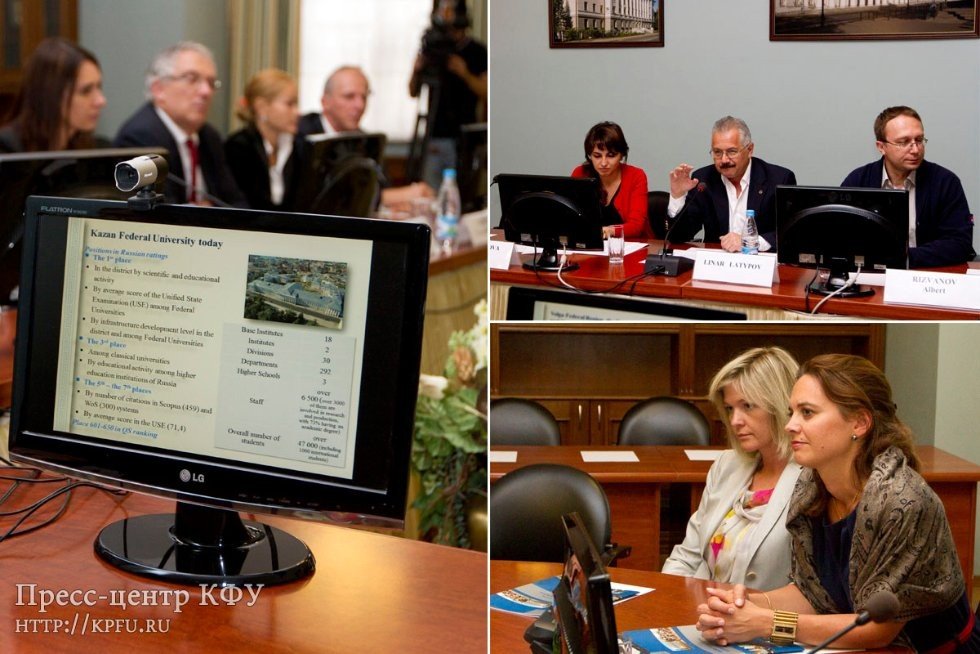 Business delegation from Switzerland visited KFU