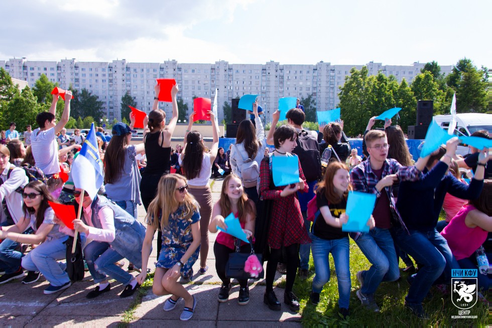 Студенчество Набережных Челнов активно принимало участие в праздновании Дня России ,НЧИ КФУ, студенты, День России