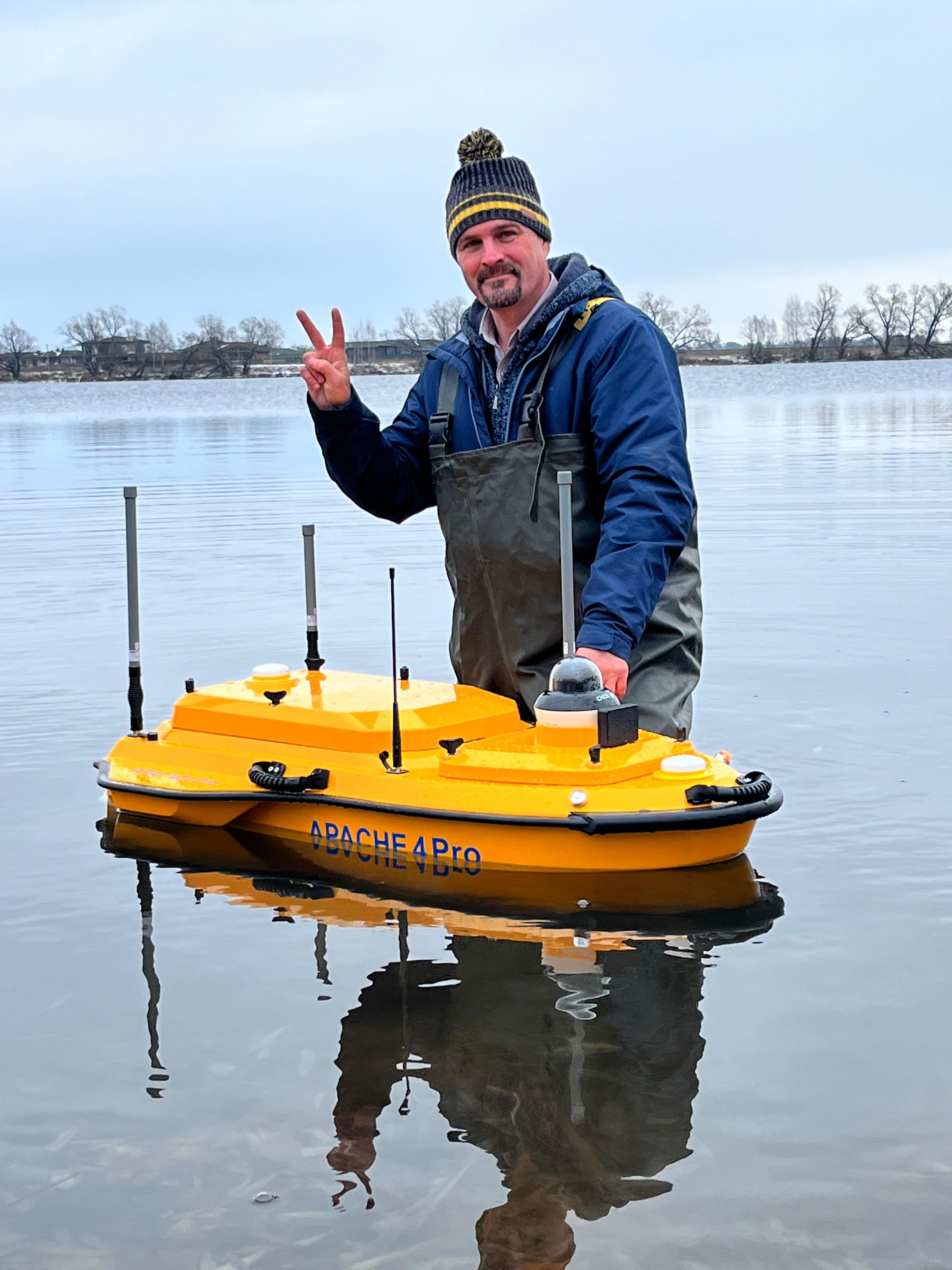 Введен в эксплуатацию компактный беспилотный гидрографический комплекс Apache 4 Pro Введен в эксплуатацию компактный беспилотный гидрографический комплекс Apache 4 Pro