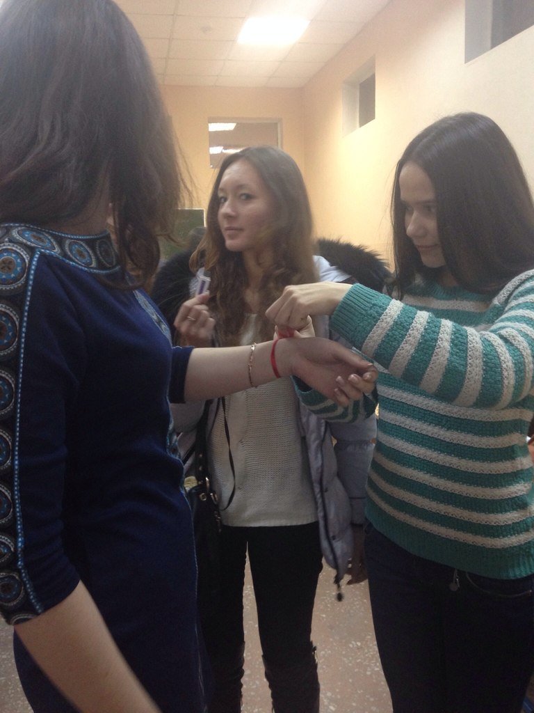 'Красная ленточка' в ИЭиФ 'Красная ленточка' в ИЭиФ