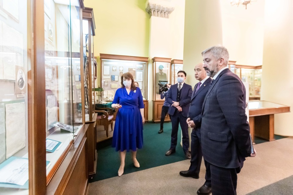 Head of Rossotrudnichestvo Yevgeny Primakov visited Kazan Federal University