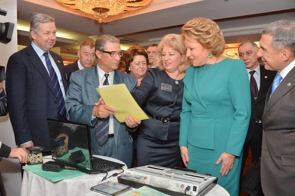 Valentina Matvienko in Kazan