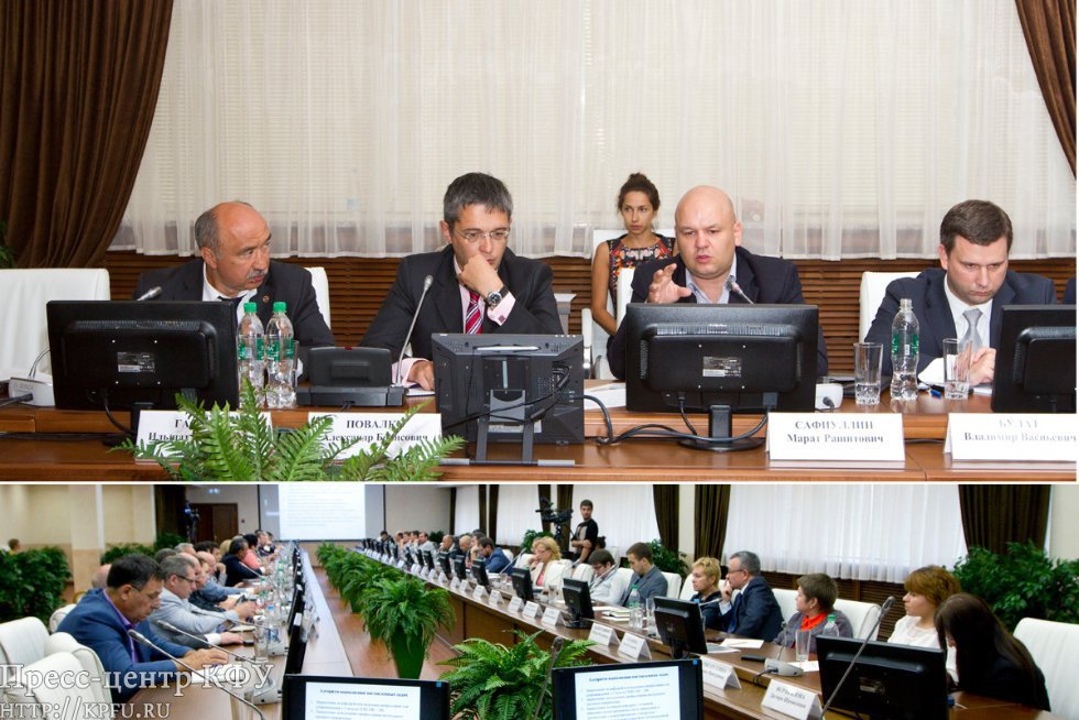 Roadmap of the KFU program for increasing competitiveness was introduced to Alexander Povalko