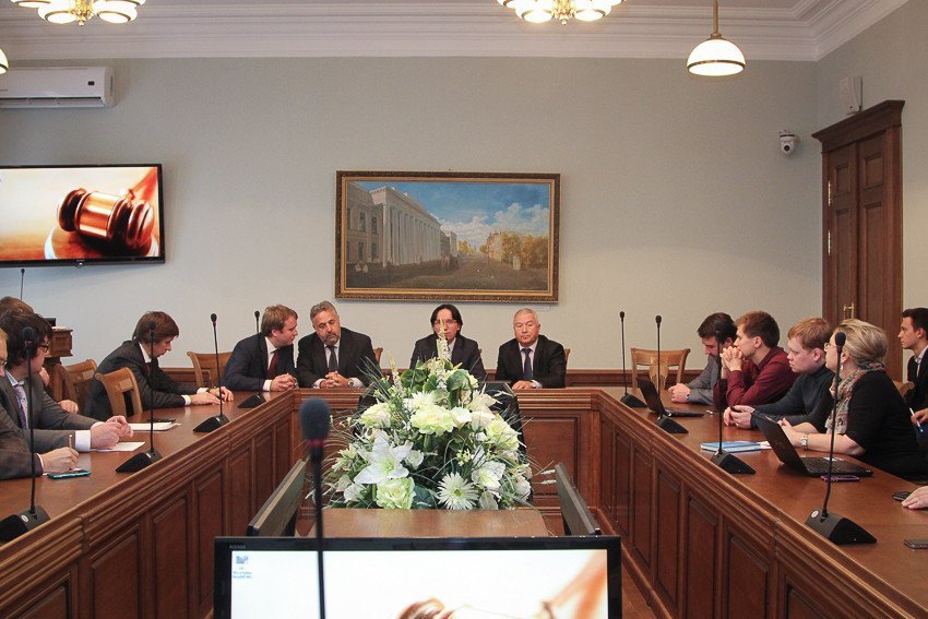 Famous lawyer Mark J. Forte visited Kazan Federal University