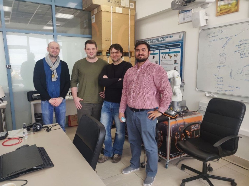 Representatives of the North Caucasus Federal University visited the Laboratory of Intelligent Robotic Systems ,LIRS, ITIS, North-Caucasus Federa University