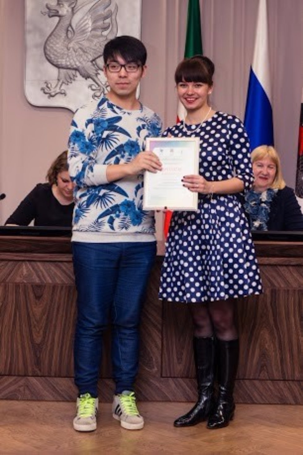 Awarding Ceremony of Olympiad on Russian Language among International Undergraduate and Postgraduate Students ,Awarding Ceremony of Olympiad on Russian Language among International Undergraduate and Postgraduate Students