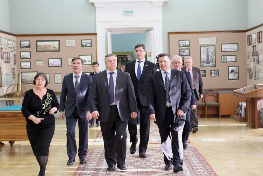 Governor of Rostovskaya Region, Mr. Vasiliy Golubev, Visited Kazan University