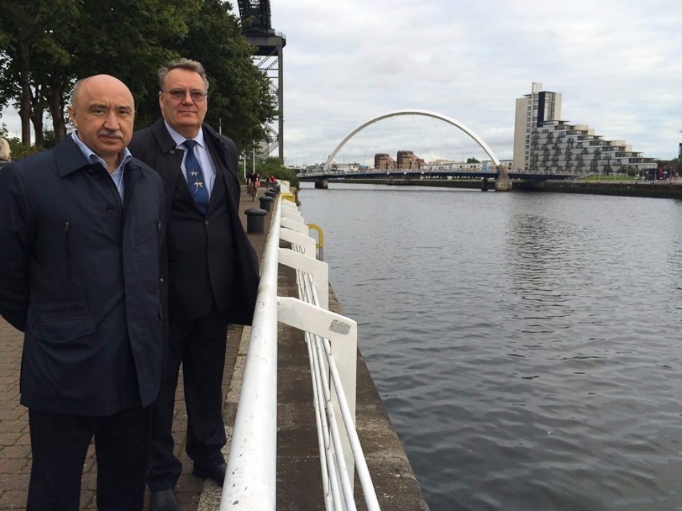 Kazan University Delegation at EAIE in Glasgow ,EAIE, conferences, UK, international cooperation, University of Bologna, Italy