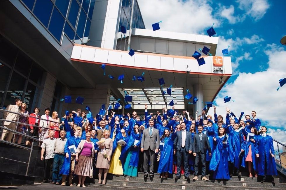 #ITISPROM2015 - We did it! ,Kazan (Volga region) Federal University, Kazan University, ITIS, diplomas, Roman Aleksandrovich Shaikhutdinov, Anton Grachev, ceremony, first graduates,