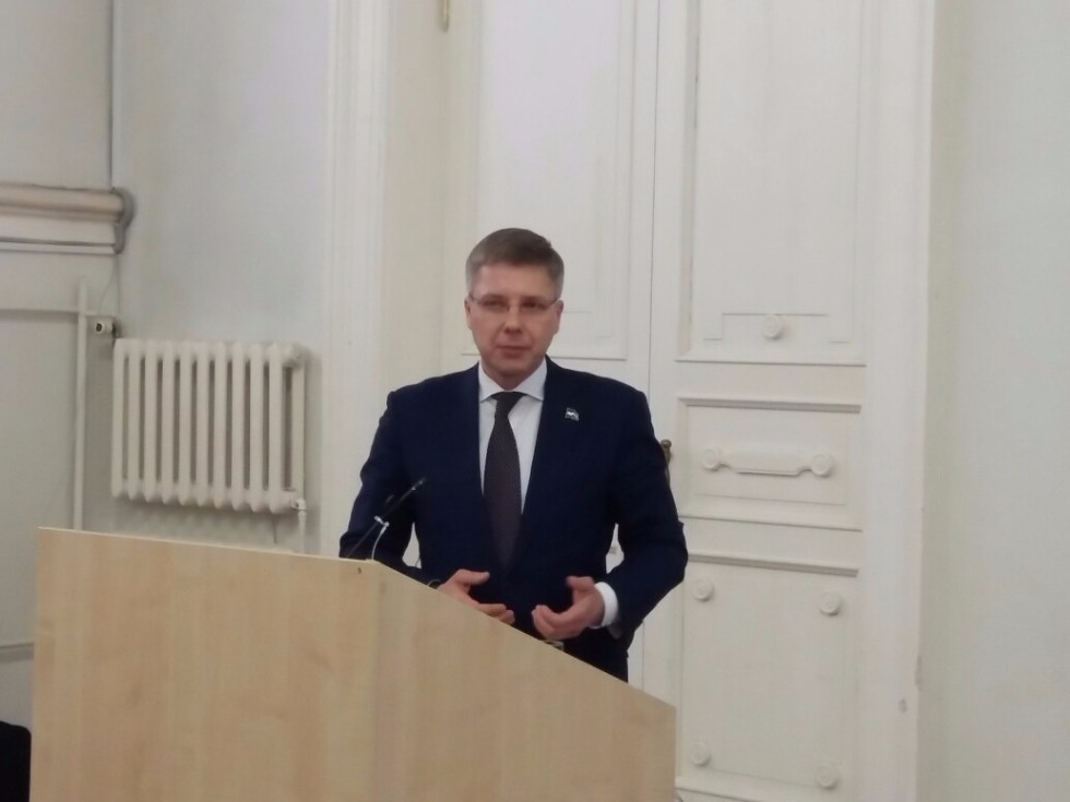 Mayor of Riga Nil Ushakov Answered Students' Questions and Met with Universities of Kazan