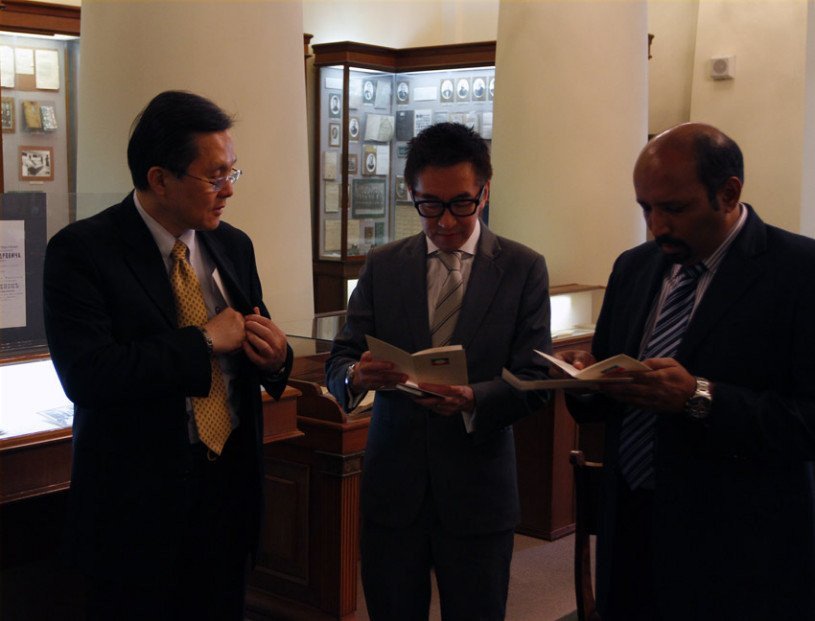 Guests from Singapore visited KFU