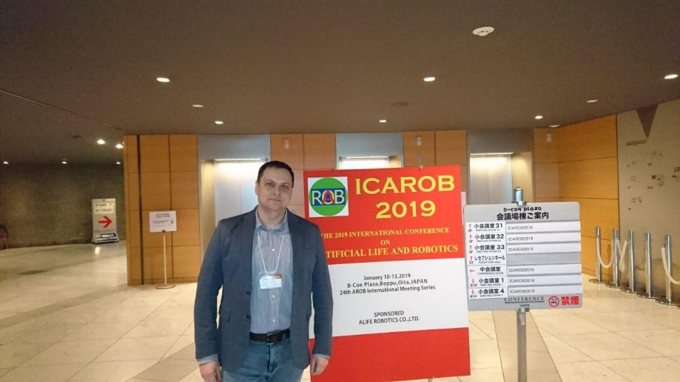 LIRS presented the results of scientific work on the International Conference ICAROB 2019, Japan
