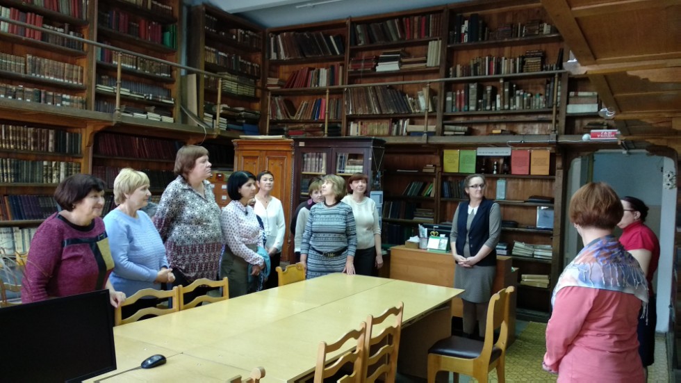 Обучение школьных библиотекарей Республики Татарстан ,экскурсия, обучение, библиотека