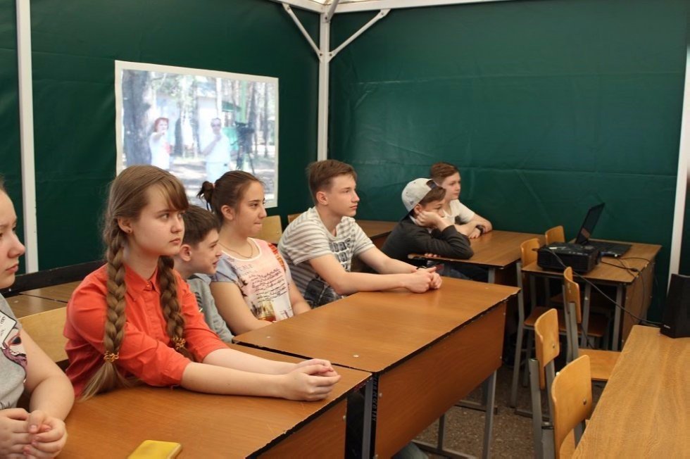 Торжественное открытие смены лагеря 'Буревестник' Торжественное открытие смены лагеря 'Буревестник'