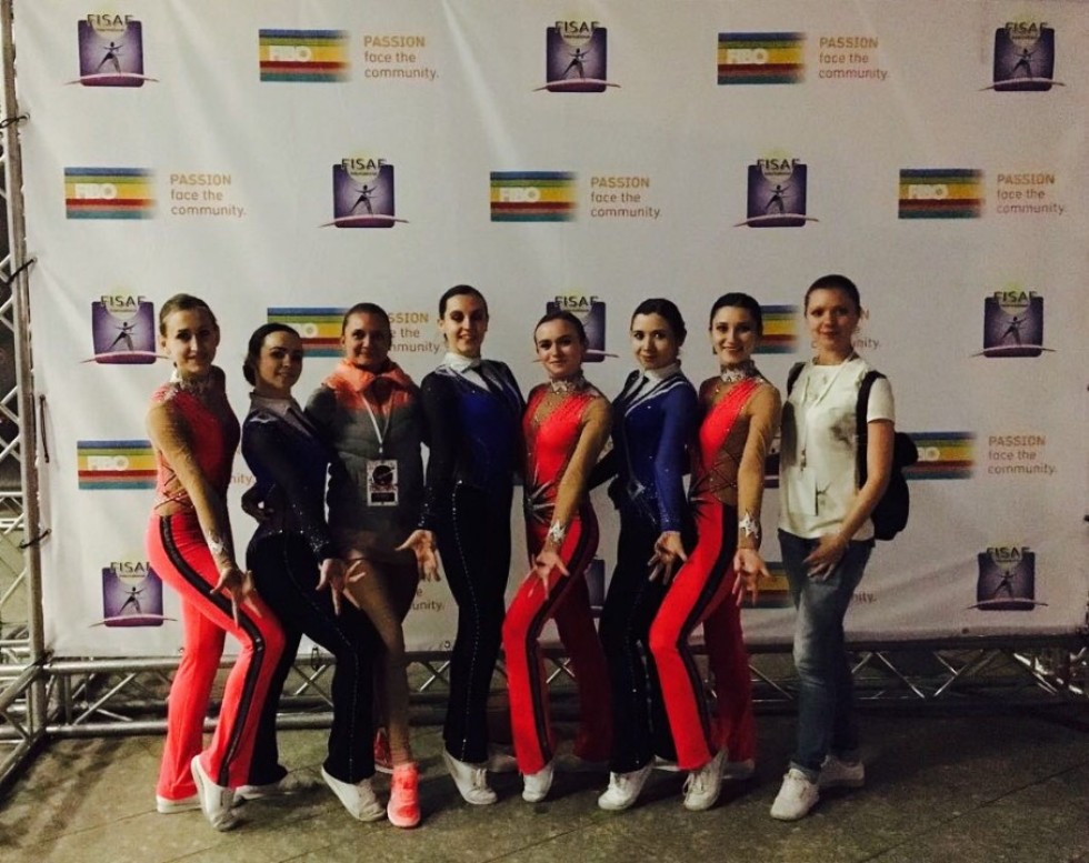 Сборная команда КФУ по фитнес-аэробике - финалист Чемпионата Европы Сборная команда КФУ по фитнес-аэробике - финалист Чемпионата Европы