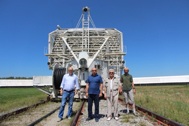 KFU delegation launching next-generation wide-field optical telescope