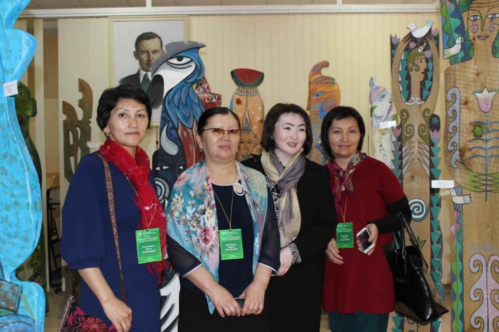 Сегодня в Елабужском институте КФУ состоялась презентация выставки работ участников всероссийского этно-арт-симпозиума 'Песнь о Шурале',посвященной 130 - летию со дня рождения татарского поэта Габдуллы Тукая Сегодня в Елабужском институте КФУ состоялась презентация выставки работ участников всероссийского этно-арт-симпозиума 'Песнь о Шурале',посвященной 130 - летию со дня рождения татарского поэта Габдуллы Тукая