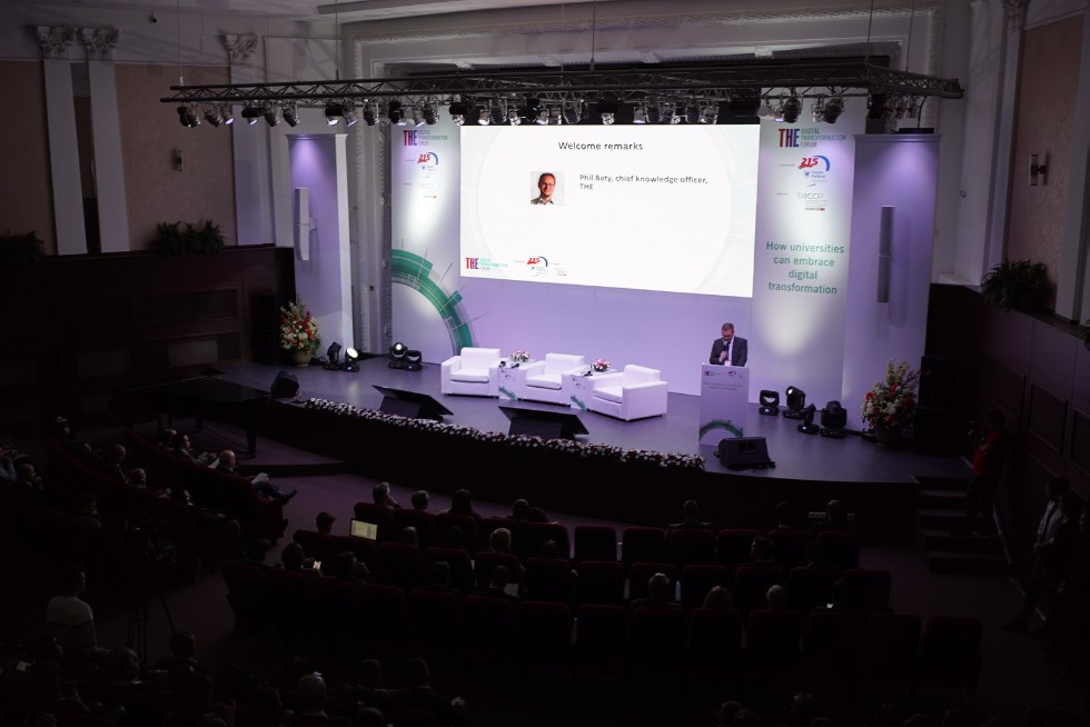 Times Higher Education Digital Transformation Forum at Kazan Federal University Times Higher Education Digital Transformation Forum at Kazan Federal University