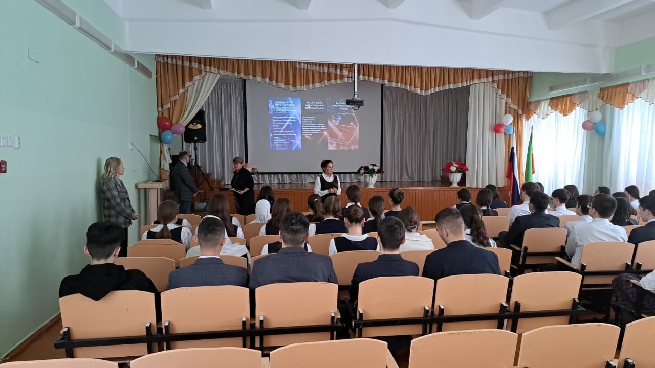 Преподаватели ВШИЯиП провели профориентационную встречу. Преподаватели ВШИЯиП провели профориентационную встречу.