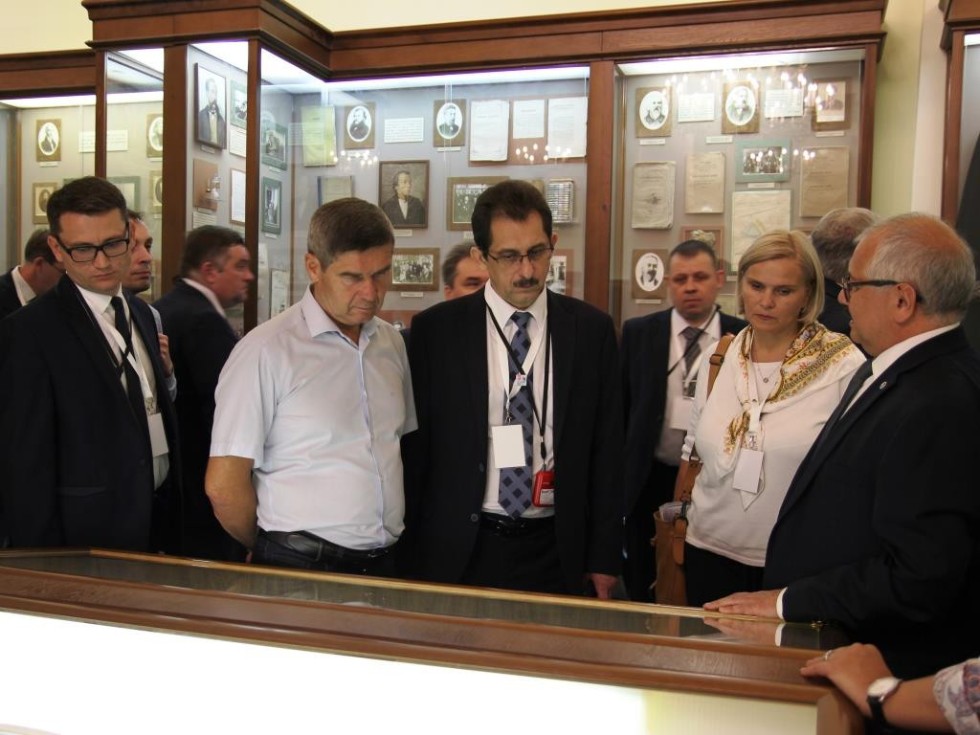 Belarusian delegation welcomed by Kazan Federal University