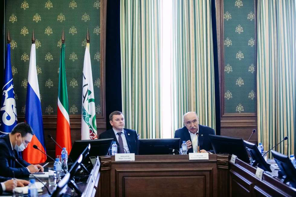 Kazan University toured by Minister of Agriculture and Food of Tatarstan Marat Zyabbarov