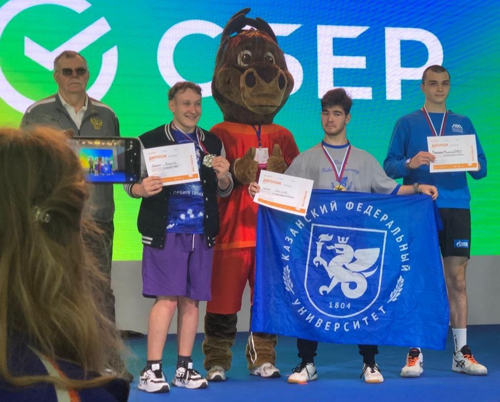 '#ЗАОДНО': золото КФУ в настольном теннисе '#ЗАОДНО': золото КФУ в настольном теннисе