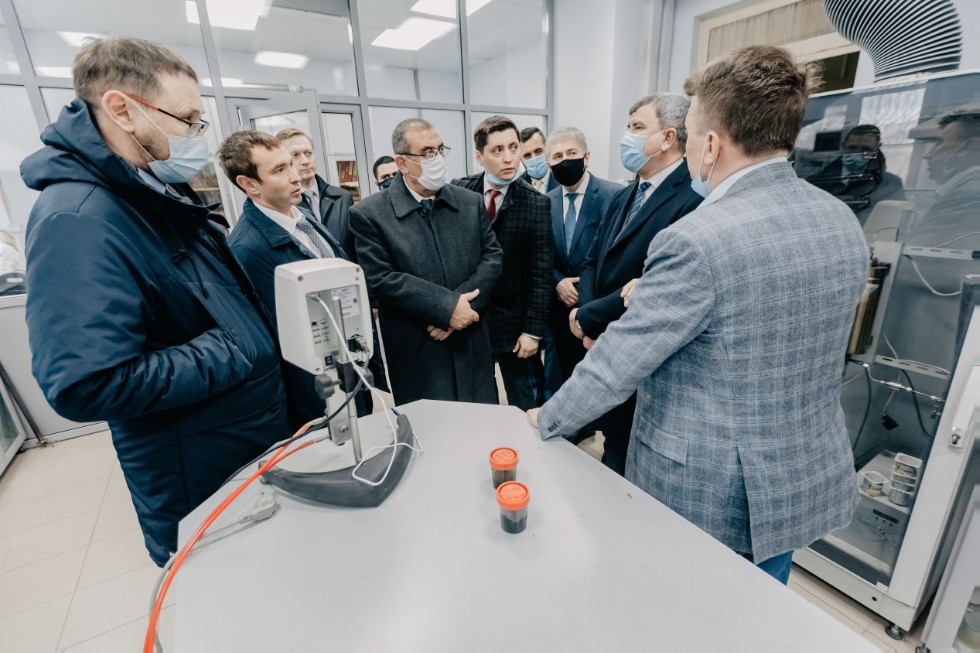 Minister of Oil of Iraq visited Kazan University Minister of Oil of Iraq visited Kazan University