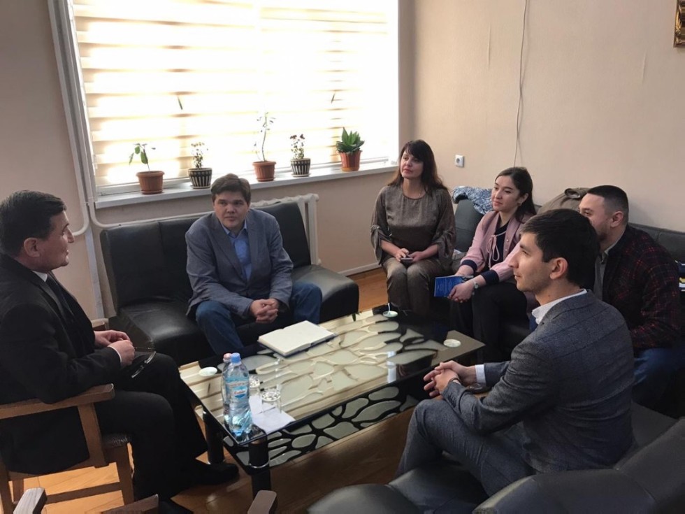 Визит делегации КФУ в Таджикистан Визит делегации КФУ в Таджикистан