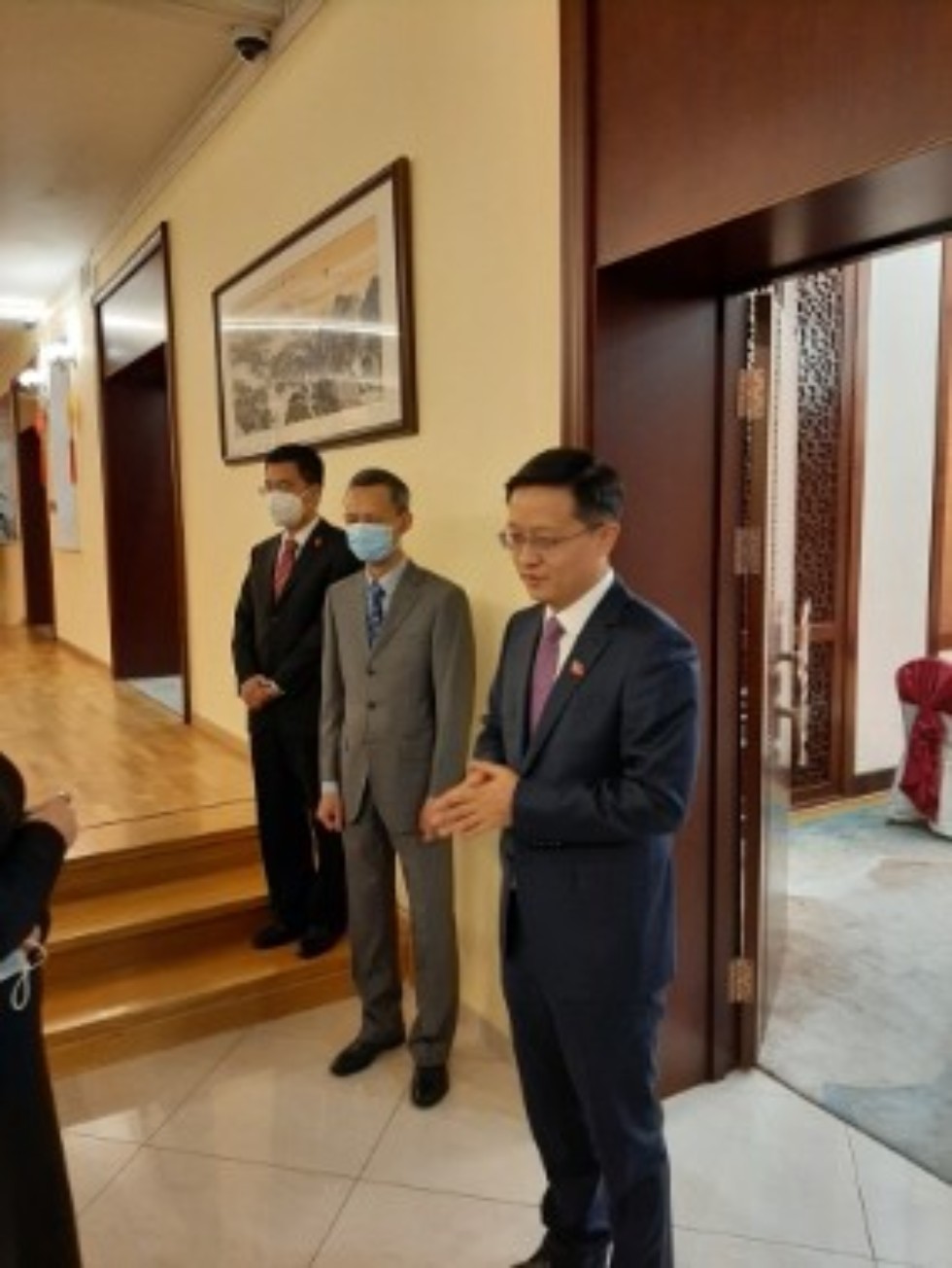 Представители ИМО на брифинге Генерального консула Китайской Народной Республики ,имо