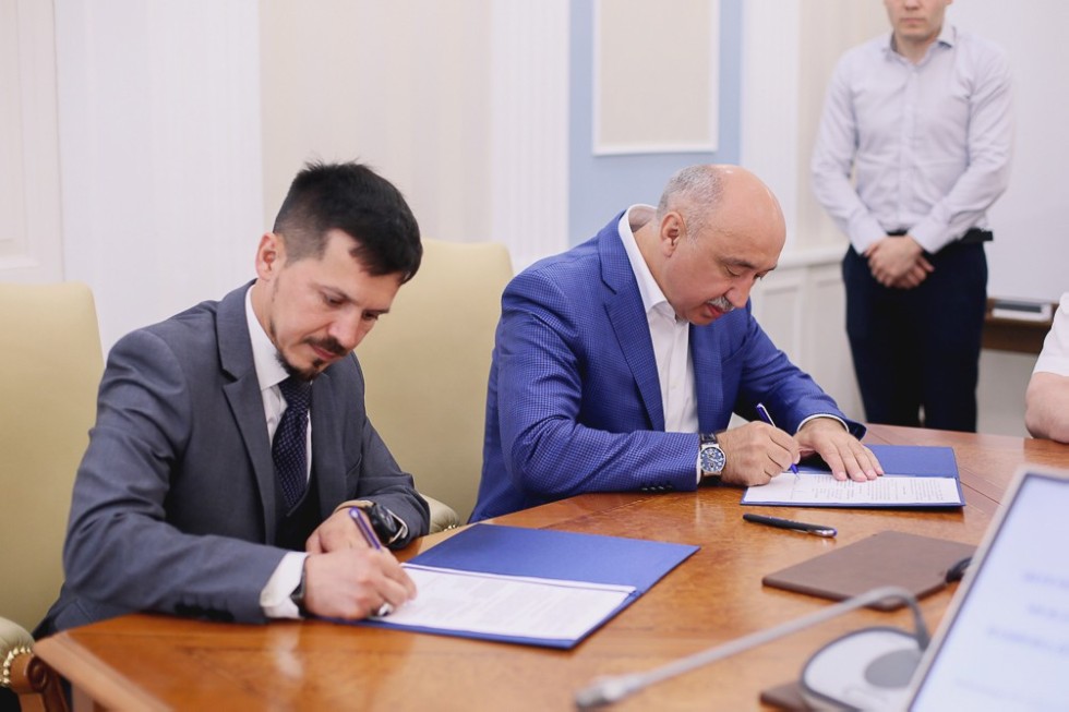 Cooperation agreement signed by Yardam Charitable Foundation and Kazan Federal University ,Yardam Charitable Foundation, charity, visual impairment