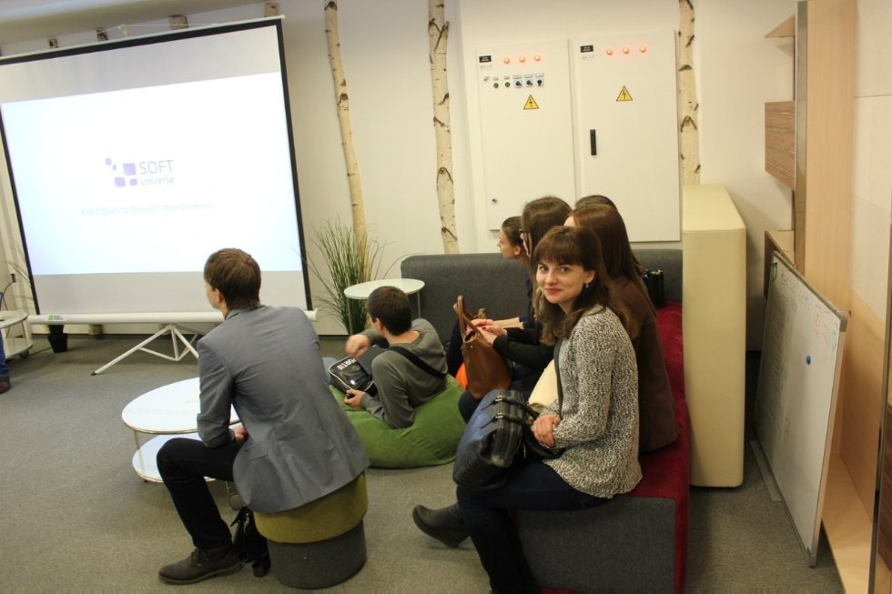 In seventeenth of March, 2015 third-year students of Finance Department, Institute of Management, Economy and Finance have visited IT-park.