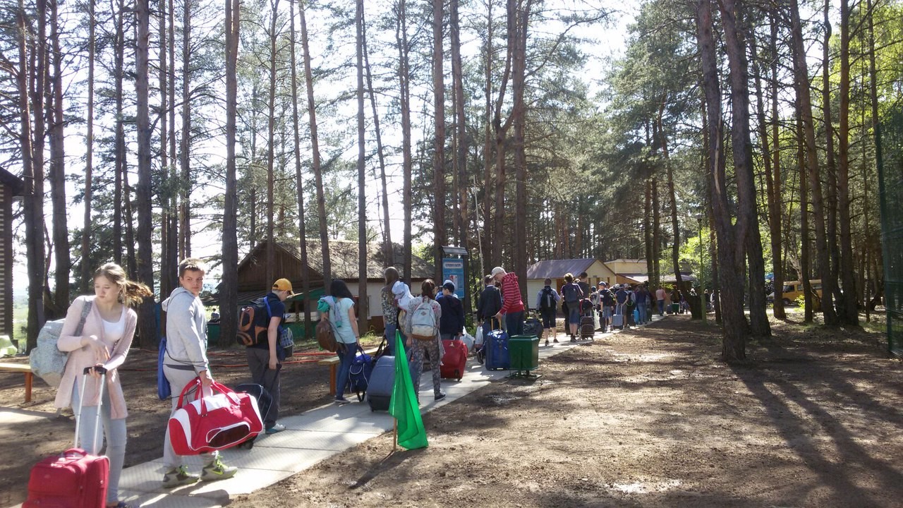 Лагерь 'Буревестник' начал работу Лагерь 'Буревестник' начал работу