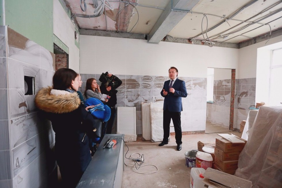 Rector Ilshat Gafurov Held a Media Tour Around Kazan University's Medical Cluster