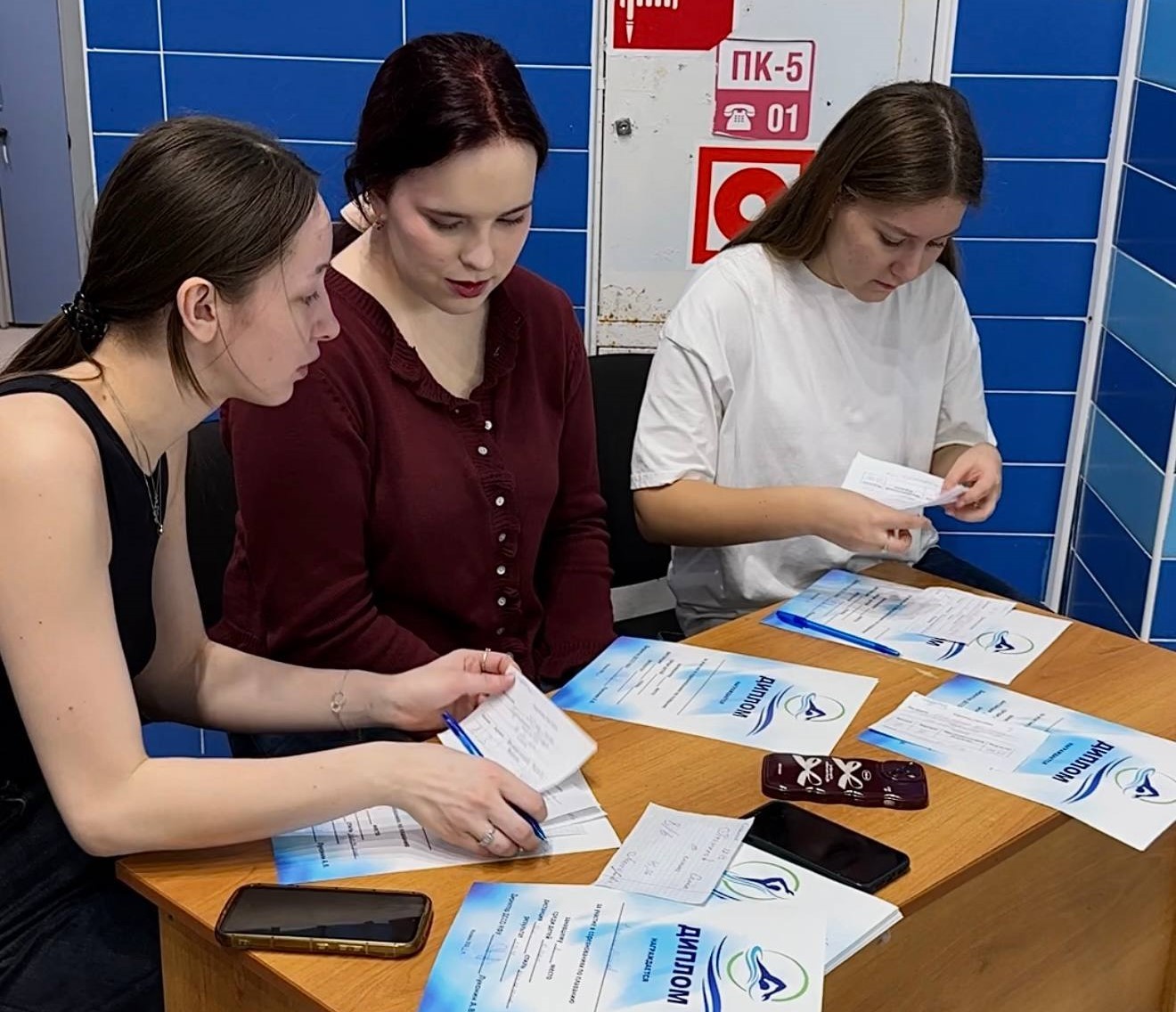 Новогоднее соревнование юных пловцов Новогоднее соревнование юных пловцов