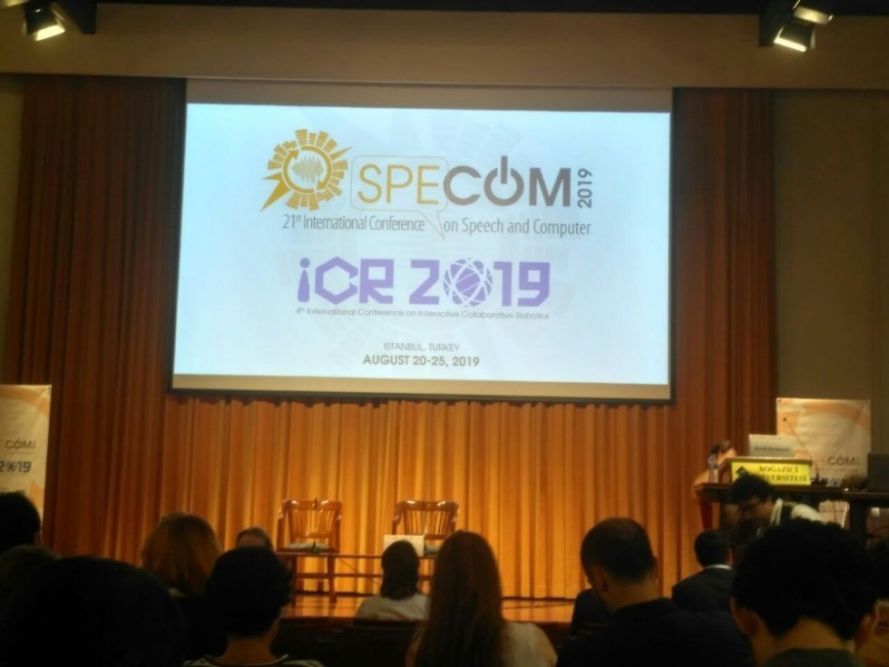 LIRS presented scientific reports at the 4th International Conference on Interactive Collaborative Robotics (ICR-2019)