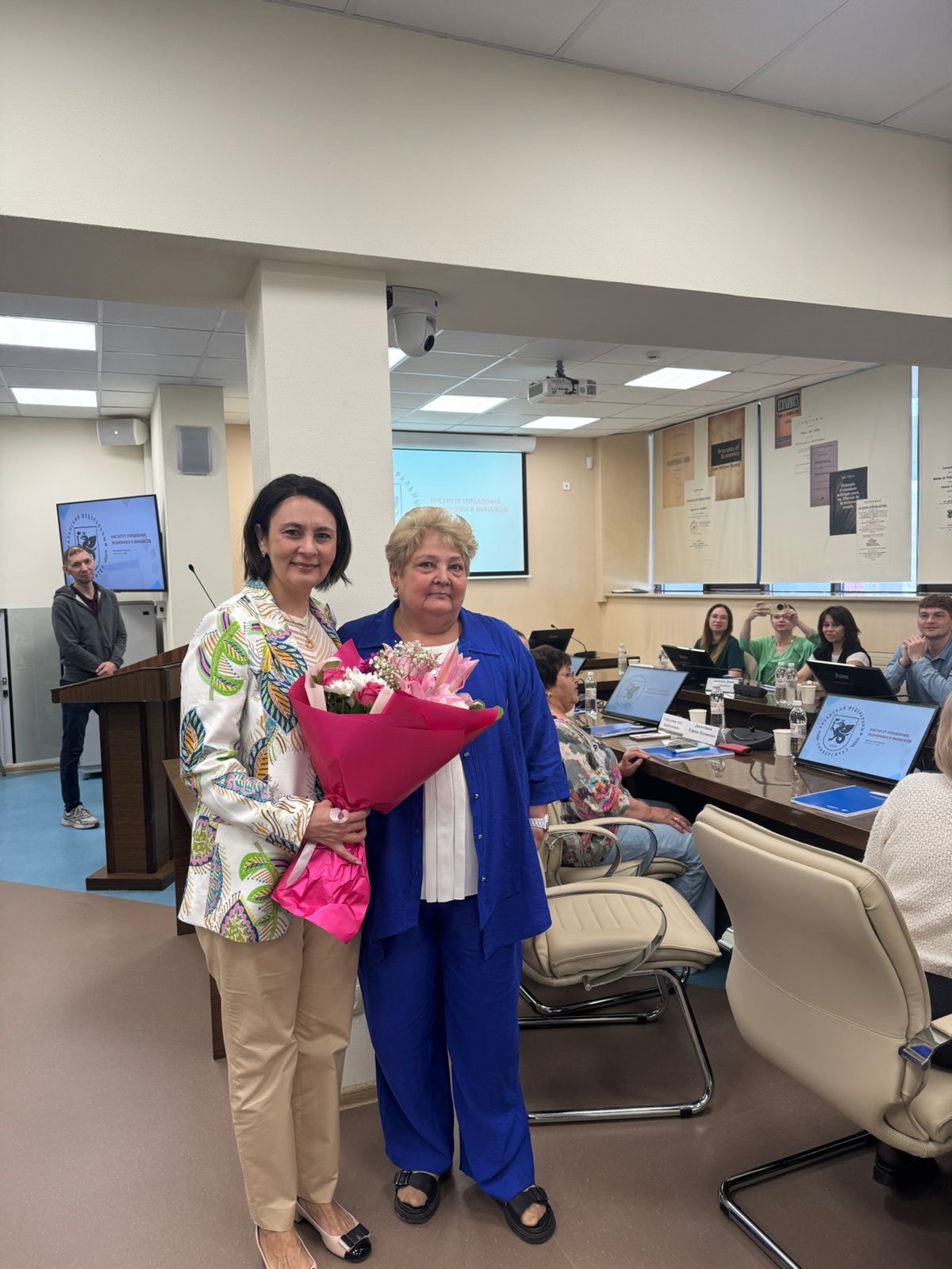 Meeting of the Institute with the staff of MAOU 'Lyceum-Engineering Center'.