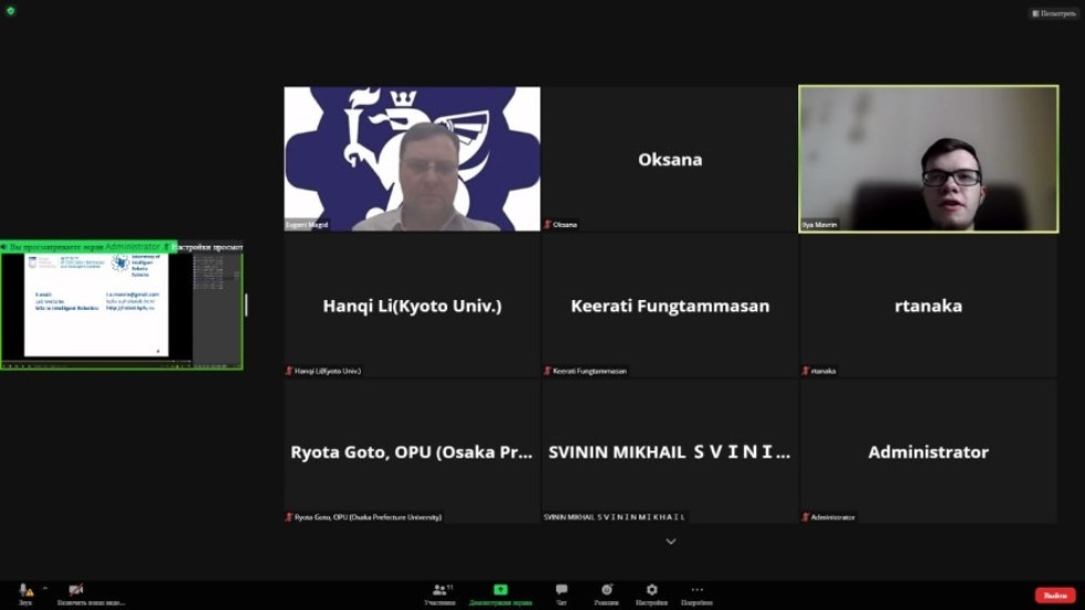 Student and employees of LIRS took part in the XIII Asian Control Conference