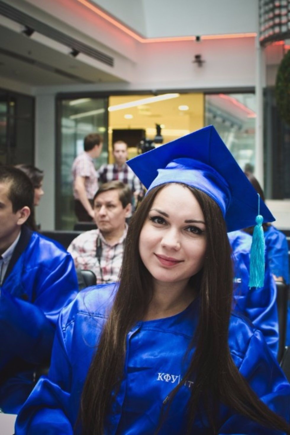 #ITISPROM2015 - We did it! ,Kazan (Volga region) Federal University, Kazan University, ITIS, diplomas, Roman Aleksandrovich Shaikhutdinov, Anton Grachev, ceremony, first graduates,