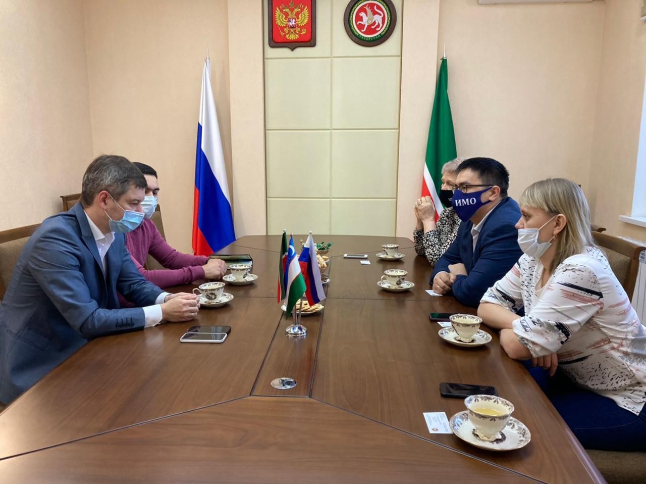 Встреча с представителем Республики Татарстан в Республике Узбекистан Ахтареевым Айдаром Азатовичем Встреча с представителем Республики Татарстан в Республике Узбекистан Ахтареевым Айдаром Азатовичем