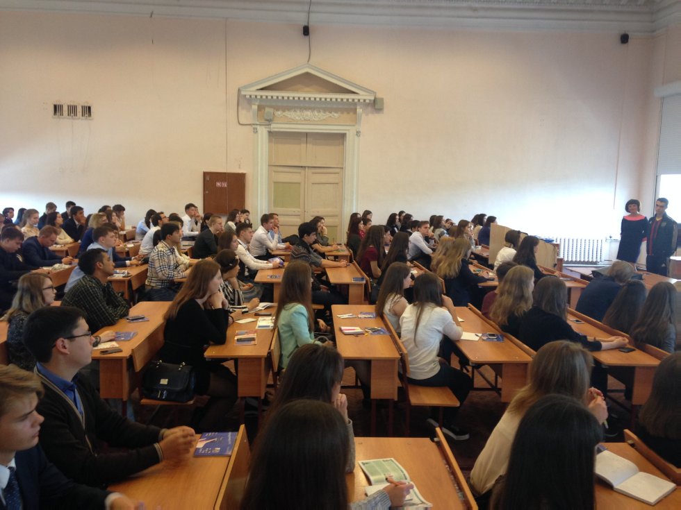 New academic year began! ,New academic year, Institute of Management, Economics and Finance, first-year students