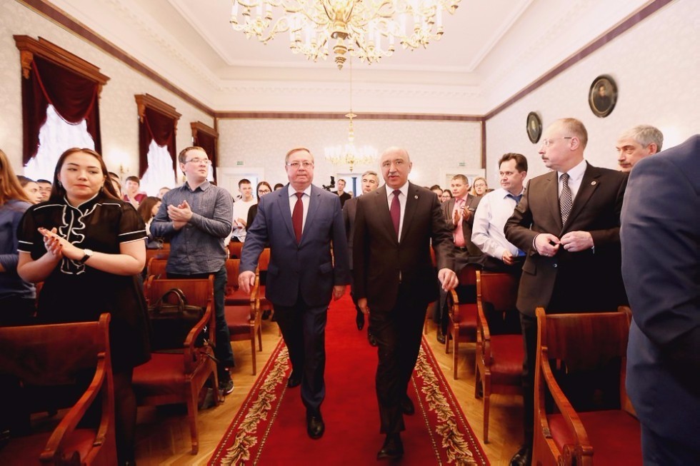 Sergey Stepashin Received Credentials of Doctor Honoris Causa of Kazan University