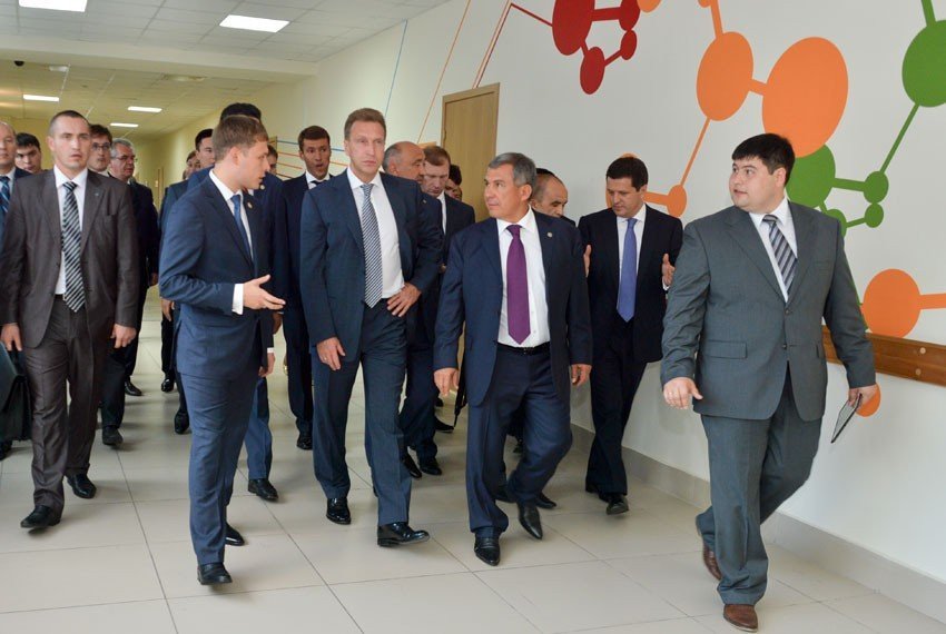 First Deputy Prime Minister of the Russian Federation visited KFU IT-Lyceum
