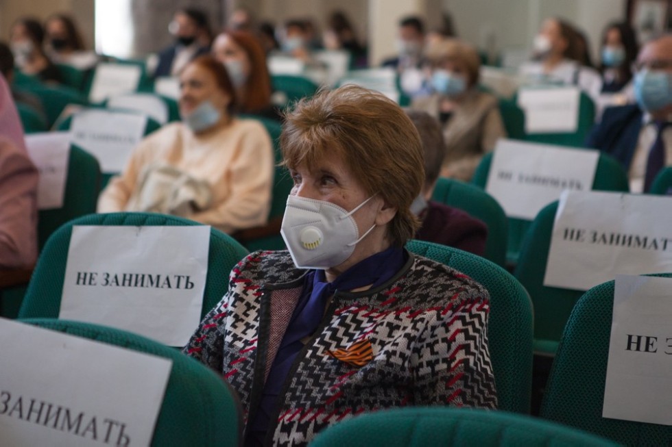 The Victory Day celebration took place at Elabuga Institute (branch) of Kazan (Volga region) Federal University