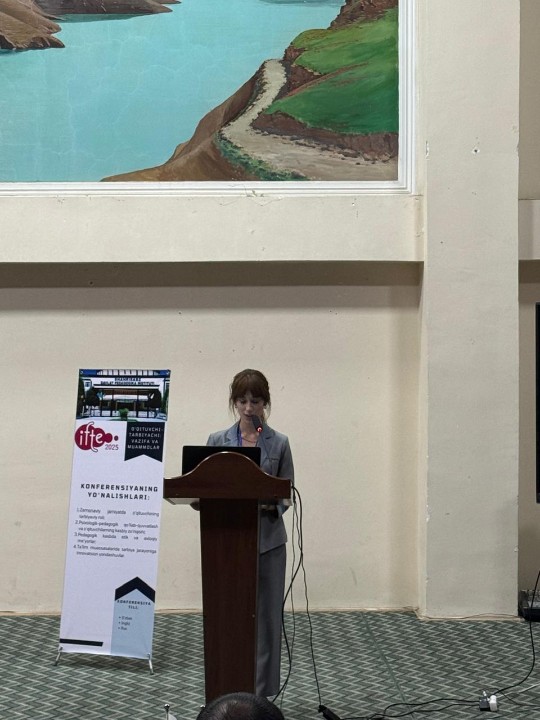 В Шахрисабзском государственном педагогическом институте в рамках Международного форума по педагогическому образованию ИФТЕ-2025 прошла конференция 'Учитель-воспитатель: миссия и вызовы' В Шахрисабзском государственном педагогическом институте в рамках Международного форума по педагогическому образованию ИФТЕ-2025 прошла конференция 'Учитель-воспитатель: миссия и вызовы'