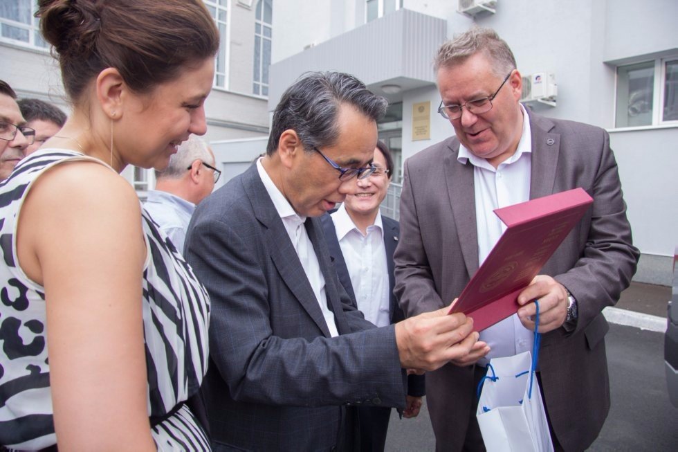 Japanese Business Interested in Kazan University's Projects