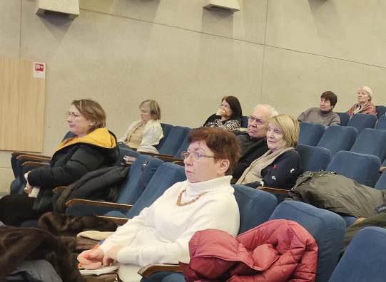 9 декабря состоялась очередная встреча слушателей с Владимиром Юрьевичем Юриновым 9 декабря состоялась очередная встреча слушателей с Владимиром Юрьевичем Юриновым